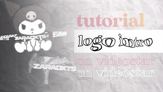 how to make logo intro for your edits on videostar (tutorial) | zaraudio