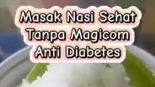 CARA MEMASAK NASI SEHAT ANTI DIABETES #shorts