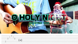 O Holy Night - Fingerstyle Guitar (Tabs) chords + lyrics