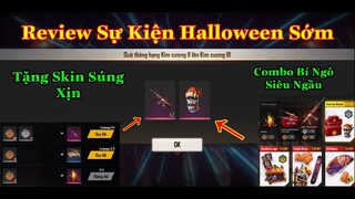 [Garena Free Fire]/Review Sự Kiện Halloween Nhận Skin Súng Xin,Quà Cực Nhiều,Được Mờ Sớm Server Indo