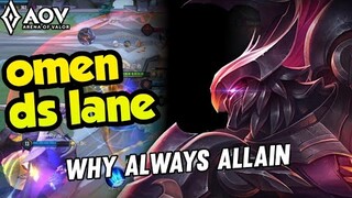 AoV : OMEN GAMEPLAY | WHY ALWAYS AGAINST ALLAIN- ARENA OF VALOR