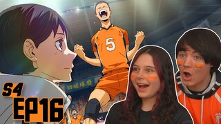 LETS GO TANAKA!! | Haikyuu!! Season 4 Episode 16 Reaction & Review!