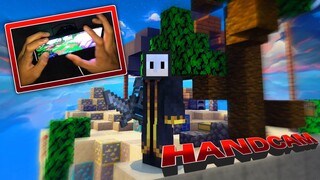 Playing HIVE SKYWARS with MOBILE! (HANDCAM)