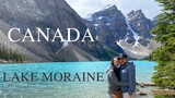 Lake Moraine in the beautiful Banff National Park, Alberta Canada