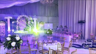 Lights and Low Lying Fog Machine setup at Event Space by SDSS