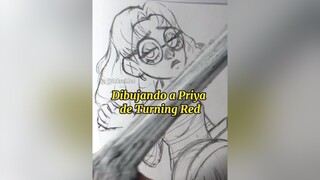 Sigan mi instagram ^^ fypシ fyp parati dibujo drawing arte art turningred turningred2022 priya turni