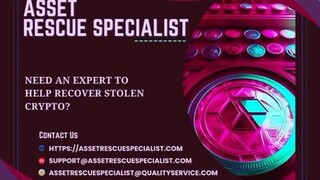 CRYPTOCURRENCY RECOVERY SERVICES THROUGH ASSET RESCUE SPECIALIST