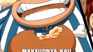 Luffy pertama kali ketemu usop. Usopp:aku usopp luffy:oo anaknya yasop🗿