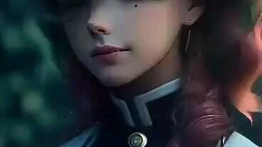 Animated version of semi-realistic Hashiras🔥Giyu buffed adition included😅