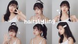 Easy & Cute Kpop Inspired Hairstyles for Medium Hair 🌷7 Hairstyles Inspired by Red Velvet