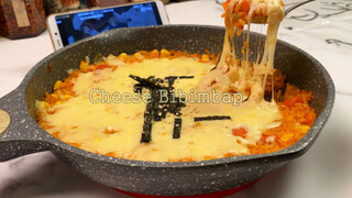 [Kuliner] [Masak] Cheese Baked Rice yang sangat elastis Ide masak nasi sisa