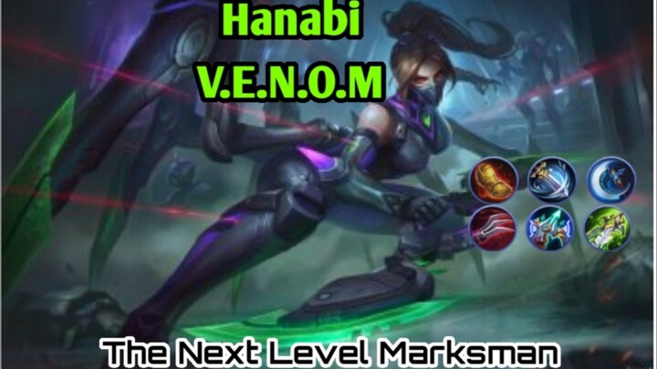 Hanabi Venom my favorit | MLBB Mobile legend