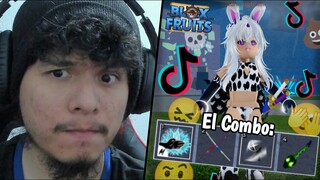 Probe Combos RANCIOS de Tik Tok 🥵 #11 (Blox Fruits)