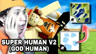 How To Get God Human (Superehuman V2) Showcase In Blox Fruits | Roblox