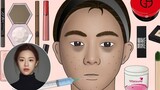 Sweet Home / Sweet Home Gao Yunzhen imitation makeup [Bini stop motion animation]