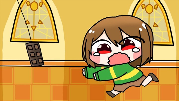 [Undertale] Chara Mengejar Cokelat yang Disita