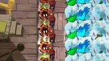 PVZ 2 - Which plants can defeat 40 frozen pirate zombies with one ultimate move?