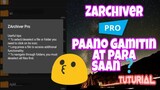 Apk ZarChiver Pro - Paano Gamitin ( Tutorial )