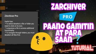 Apk ZarChiver Pro - Paano Gamitin ( Tutorial )