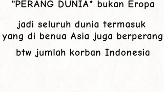 Skenario kasar dan umum Perang Dunia 2