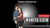 Wanita Licin - Short Animation - Drawing Cartoons