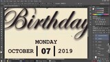 How to make a invitation card in PHOTOSHOP CS6 (PART 2)