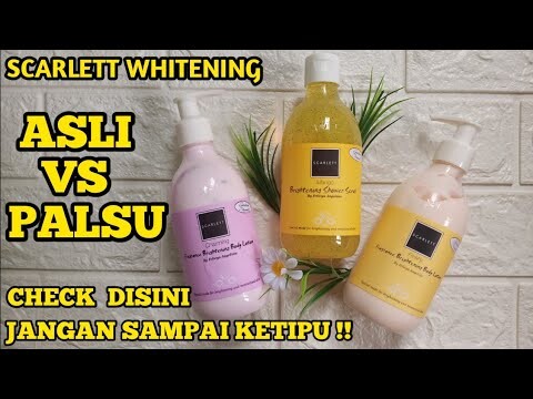 SCARLETT WHITENING ASLI ATAU PALSU || CHECK SEKARANG JUGA || Fara Cahya P