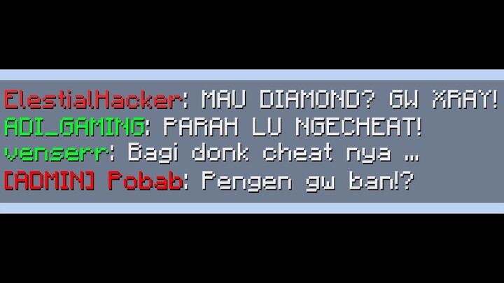 Gw Pura2 Jadi HACKER di MINECRAFT dan inilah yang terjadi ...