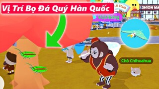 VỊ TRÍ BỌ ĐÁ QUÝ HÀN QUỐC | NHẬN ĐỒ KHỈ SIÊU QUẬY | PLAY TOGETHER