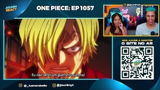 JOUNIN REACT - REAGINDO Eu não serei um guerreiro Germa! | One piece -EP 1057