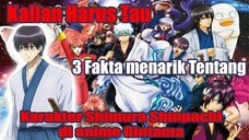 Kalian Harus Tau 3 Fakta Menarik Tentang Karakter Simura Shinpachi di Anime Gintama