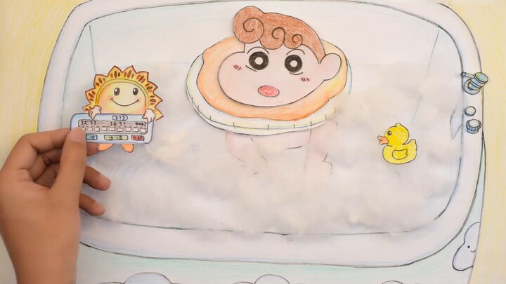 [Stop motion animation] Xiaokui feels so comfortable after finishing the SPA~