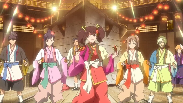 [Kabutoshi of the Iron Fortress The Movie: Battle of Kaimon] Wuming and his friends danced for every