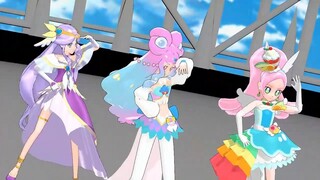 【MMDプリキュア】キュアパルフェ＆キュアアース＆キュアラメールでlol - lots of laugh -