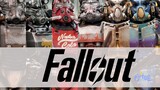 3A Wasteland Iron Man Collection! Check out several classic power armors in the Fallout series [Moon