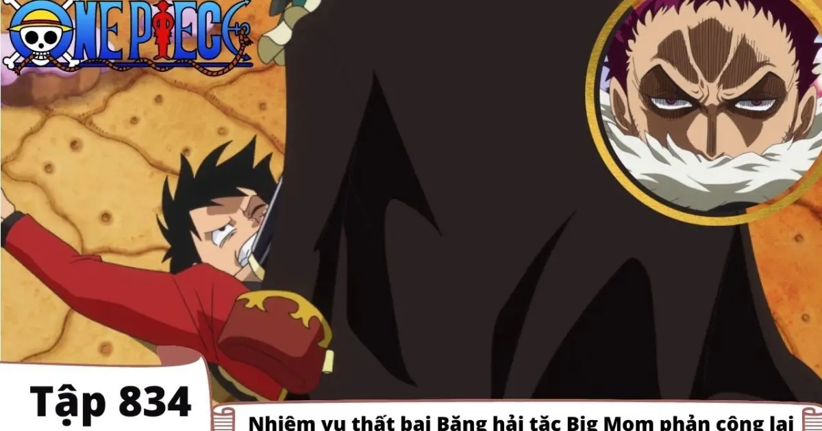 One Piece Tập 4 Nhiệm Vụ Thất Bại Băng Hải Tặc Big Mom Phản Cong Lại đảo Hải Tặc Tom Tắt Anime Bilibili