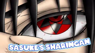 Sasuke's Sharingan Evolution in 10 Minutes (60 fps)