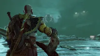 Kratos Meets Zeus for the first time