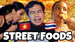 ATEBANG REACTION | STREET FOODS MISS GRAND THAILAND 2021 AND MISS GRAND VIETNAM 2021