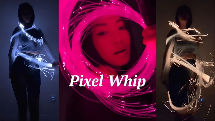 看美女姐姐Mira使用PixelWhip跳舞，美到无法形容！！！