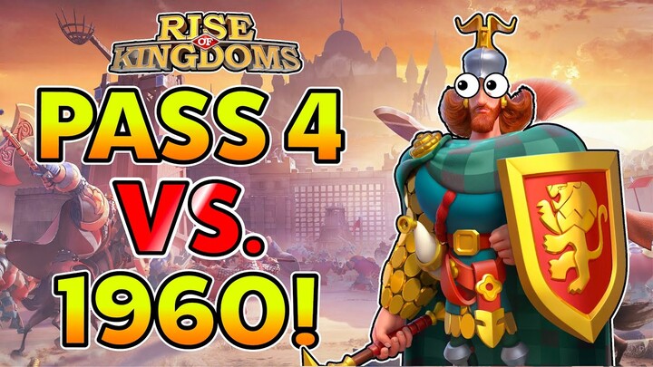 Pass 4 Opening 3265 vs. 1960! (Part 1) | Rise of Kingdoms