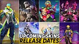 RELEASE DATE UPCOMING ALL NEW SKINS | FRANCO COLLECTOR | KIMMY STAR WARS | GUSION EPIC & MORE SKINS