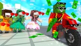 Monster School :  Zombie  x Squid Game Doll Love or Money - Minecraft Animation