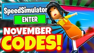 *NOVEMBER 2021* SPEED SIMULATOR CODES ROBLOX - ALL NEW WORKING CODES! Roblox Speed Simulator 🦑