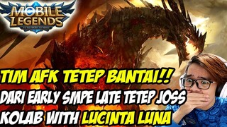 INI FIGHTER GA ADA MATINYA! TIM AFK GW GA TAKUT! BANTAI ! ft. Lucinta Luna & Warpath