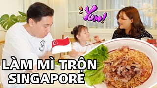 ĐỔI VỊ LÀM MÓN MÌ TRUYỀN THỐNG SINGAPORE CỰC NGON.