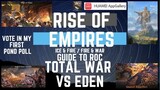 Reign Of Chaos Total War vs Eden - Rise Of Empires Ice & Fire