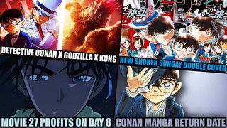 WEEKLY CONAN NEWS #68 - RETOUR DU MANGA CONAN, CLASSEMENT VOLUME 105, UPDATE BÉNÉFICES DU FILM 27…