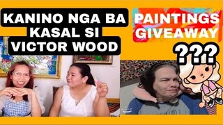 KANINO NGA BANG ANAK SI VICTORIA WOOD AT SINO PINAKASALAN NI VICTOR WOOD #VLOG101 GIVEAWAYS PAINTING