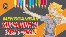 Menggambar Shoyo Hinata Haikyuu !!! Final